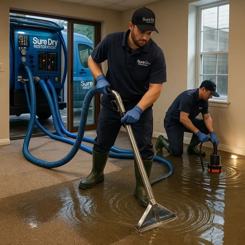 Water Extraction and Removal process in Danbury, CT